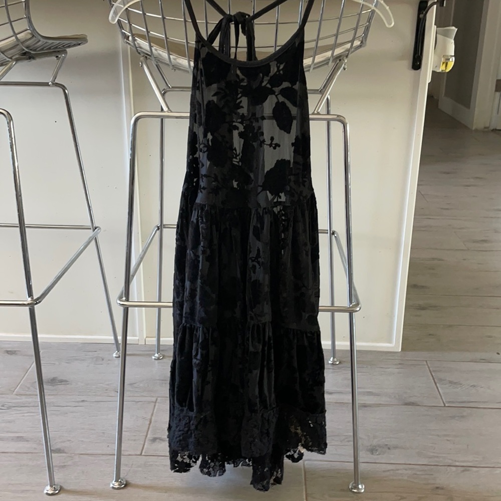 FREE PEOPLE VELVET TUNIC DRESS